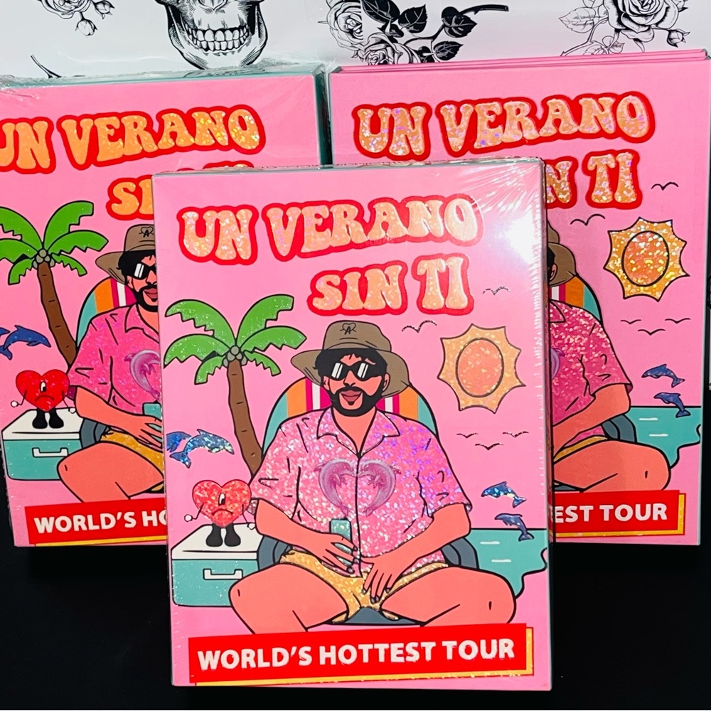 Bad bunny eyeshadow palette book